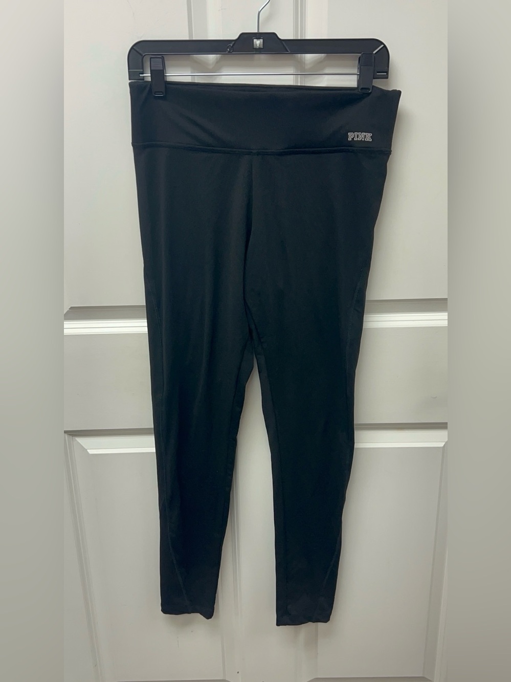 Victoria's Secret PINK Ultimate Black Yoga Leggings Size Medium